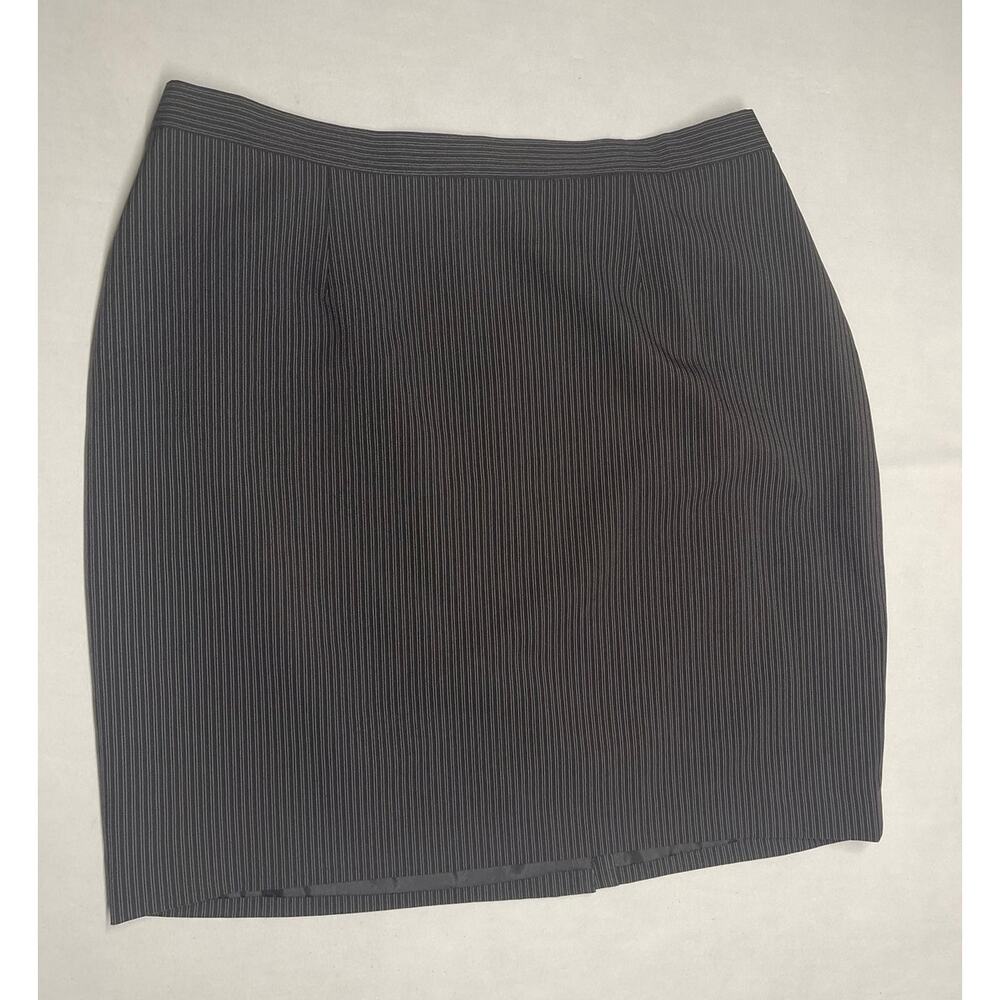 Le Suit Grey Pencil Skirt Size 16W